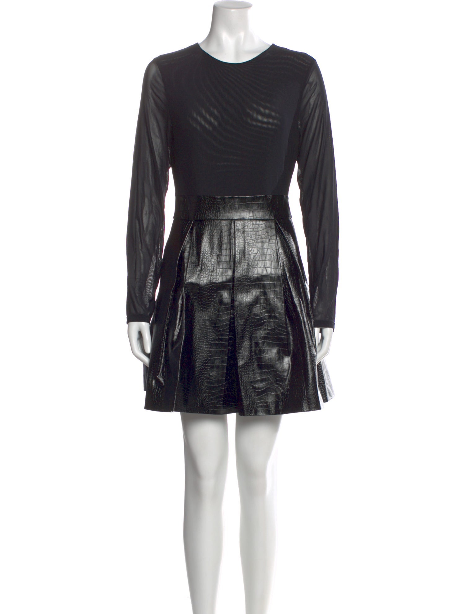 Ieena for Mac Duggal Printed Mini Dress w/ Tags