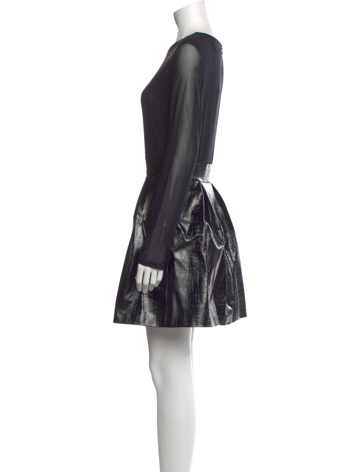 Ieena for Mac Duggal Printed Mini Dress w/ Tags