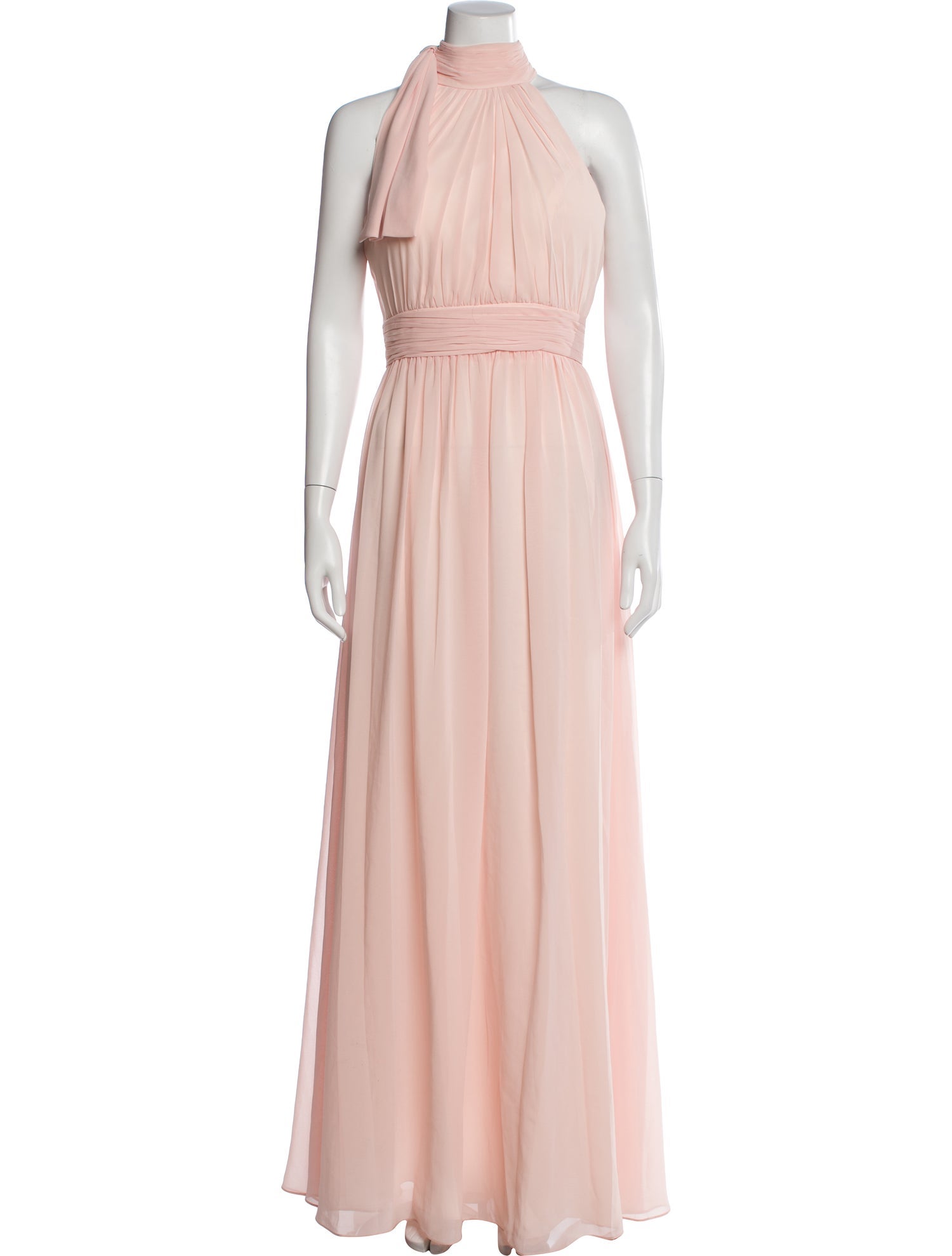 Ieena for Mac Duggal Halterneck Long Dress