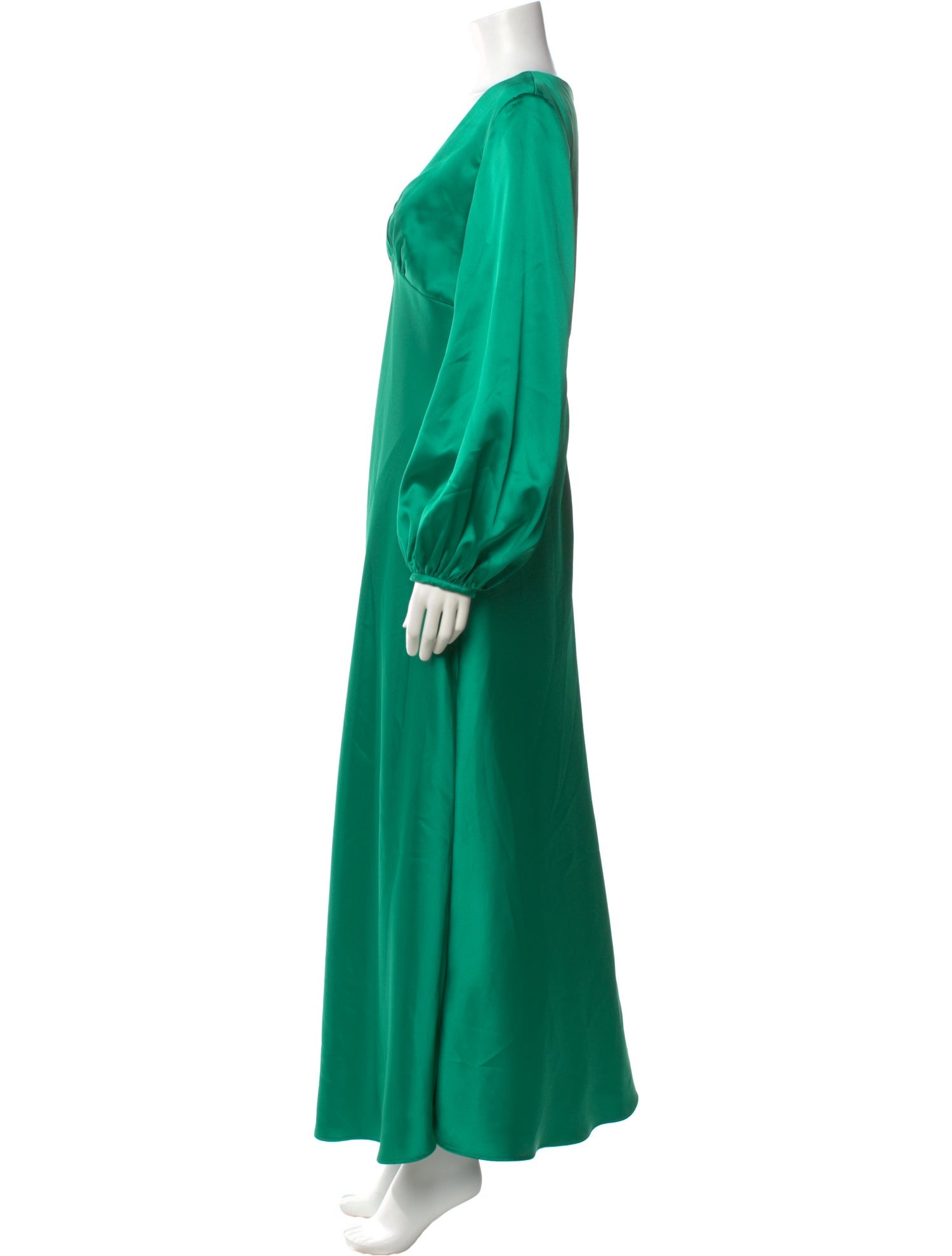 Ieena for Mac Duggal V-Neck Long Dress