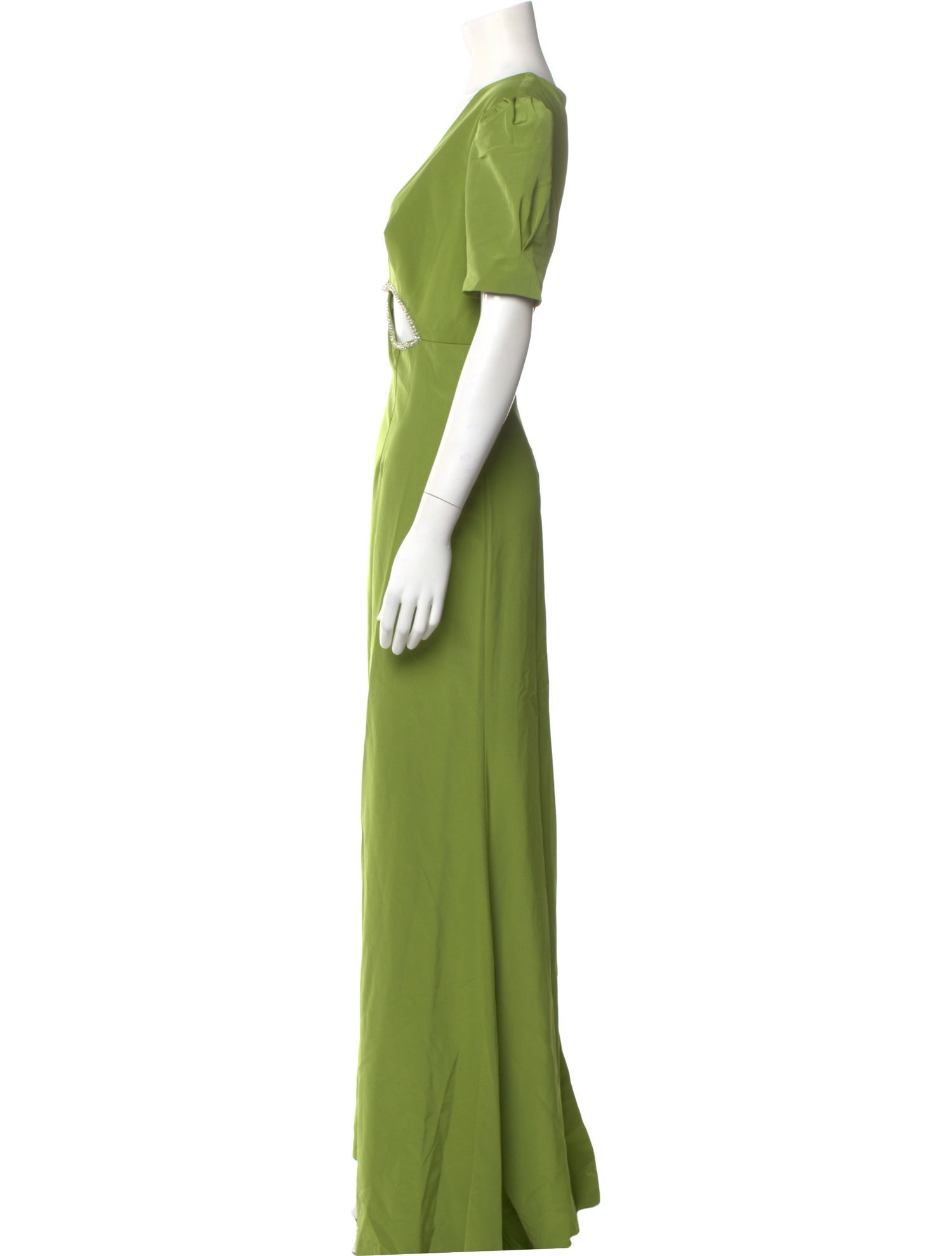 Ieena for Mac Duggal V-Neck Long Dress w/ Tags