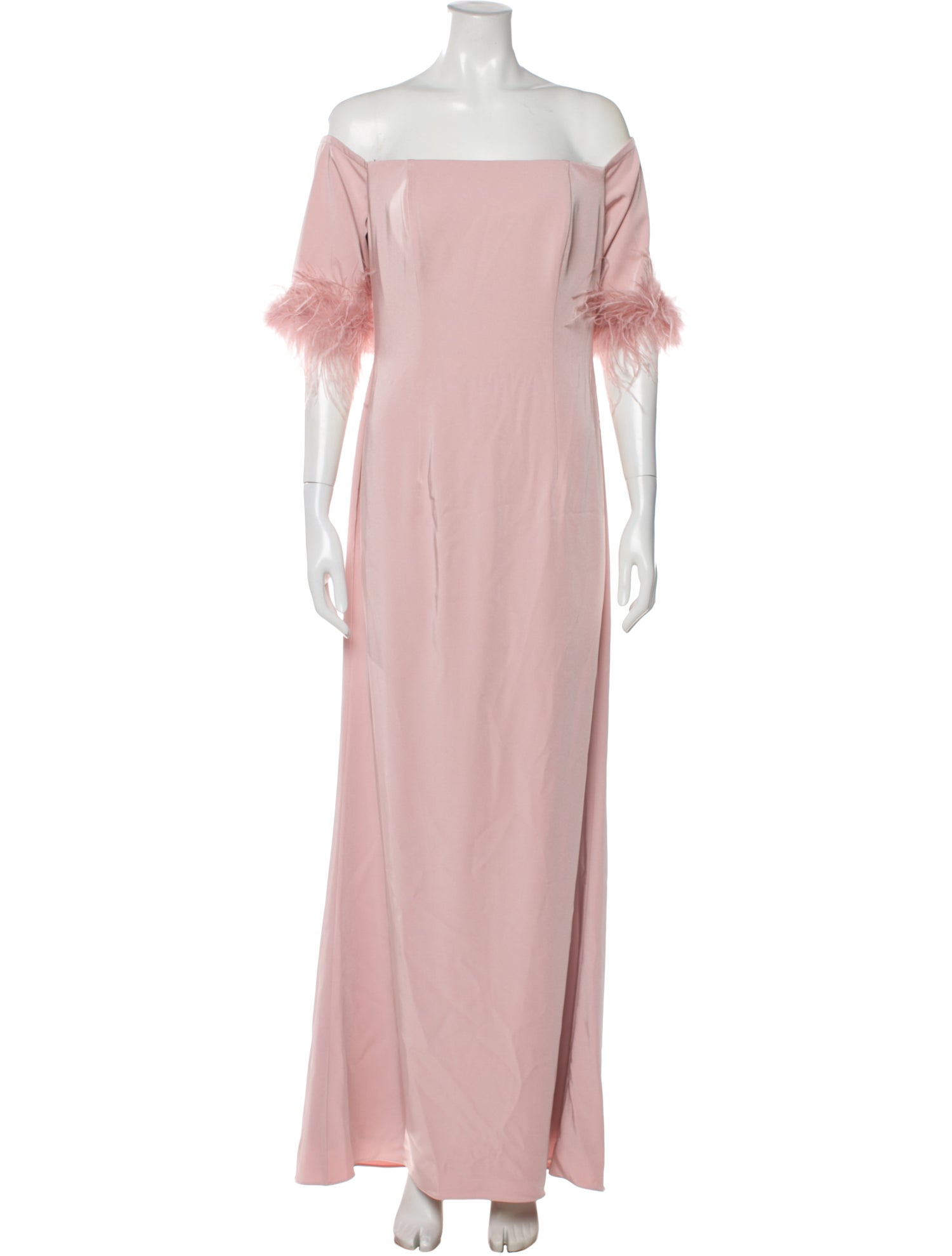 Ieena for Mac Duggal Square Neckline Long Dress