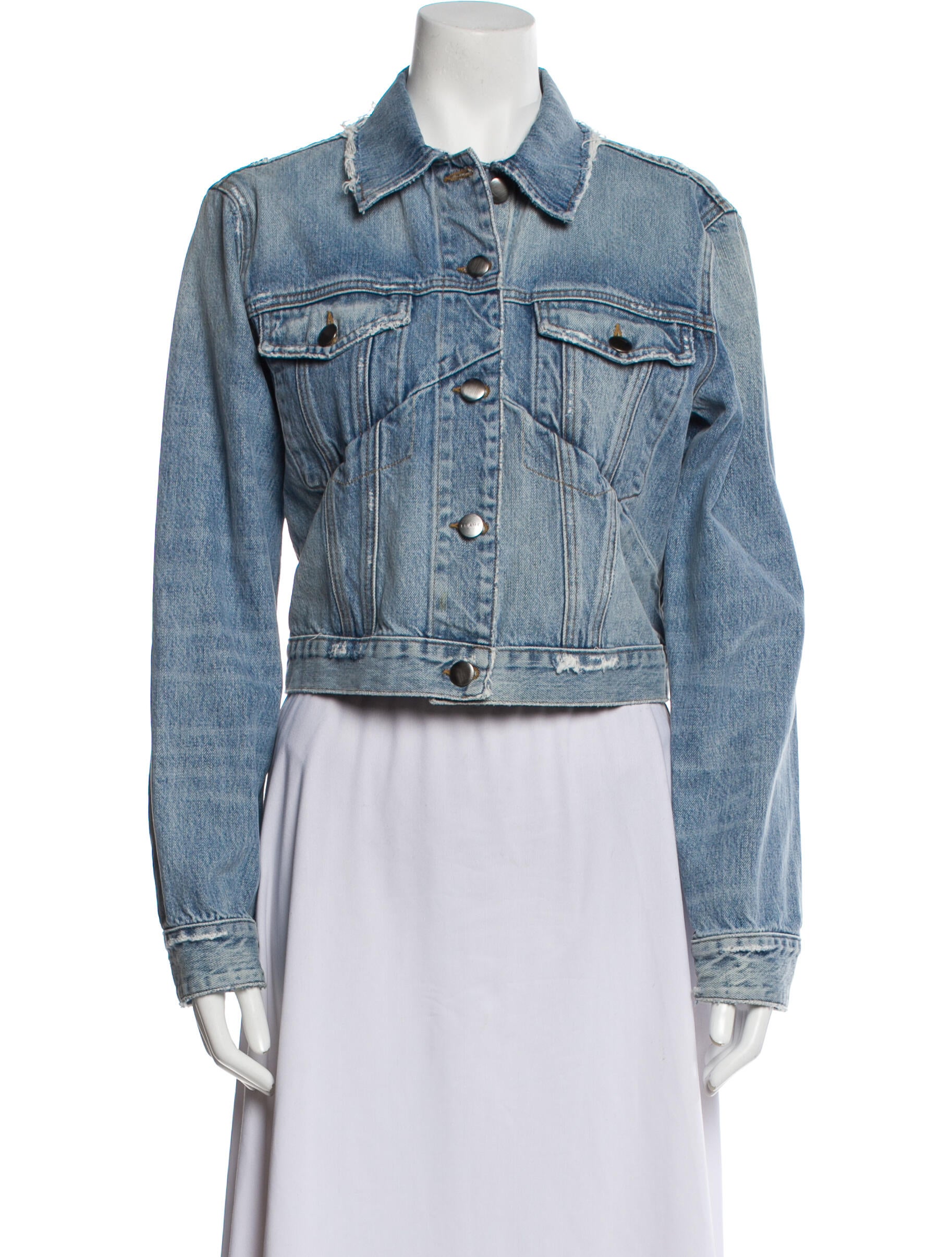 Imaan x Frame Denim Jacket Blue Jackets, Clothing WIFMR20044 The