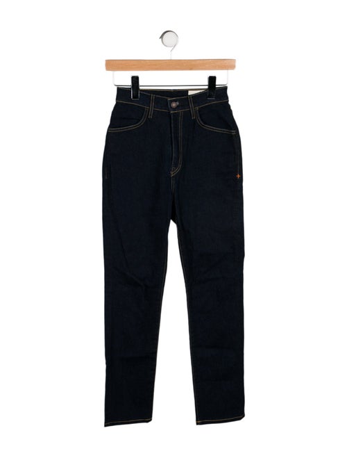Imogene + Willie High-Rise Straight Leg Jeans
