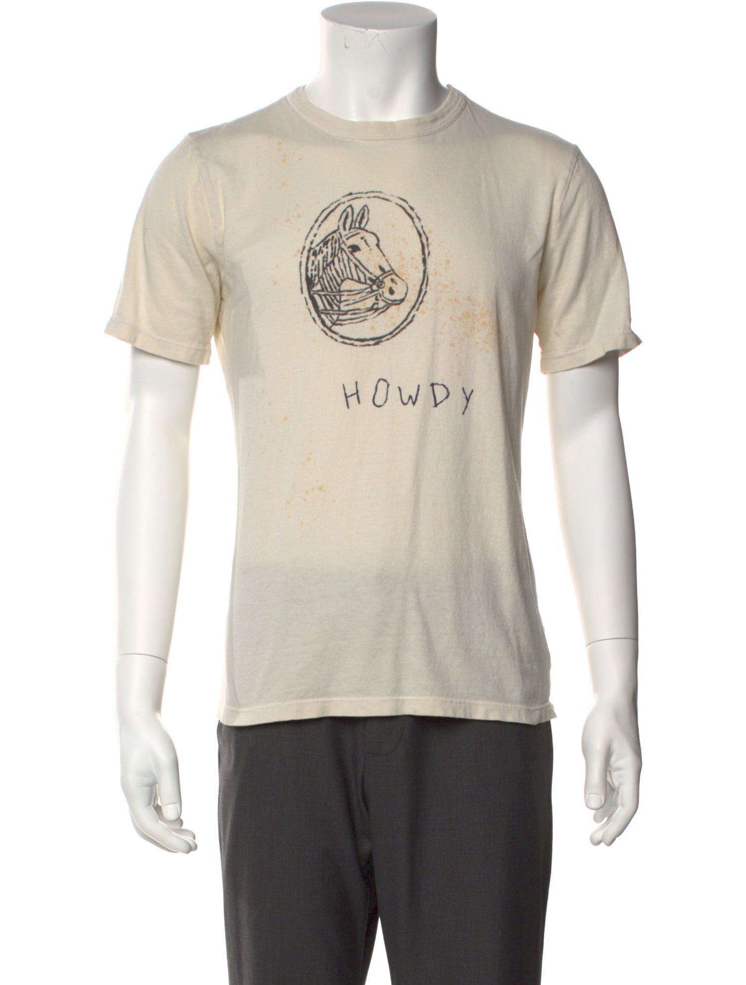 Imogene + Willie Graphic Print Crew Neck T-Shirt