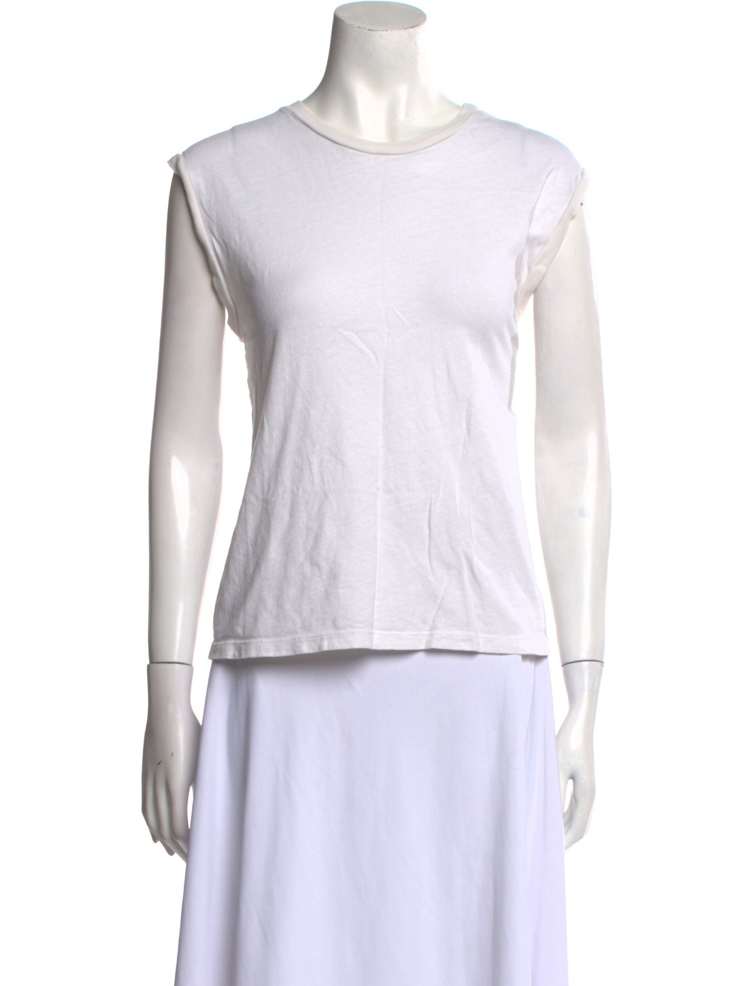 Imogene + Willie Crew Neck Sleeveless T-Shirt