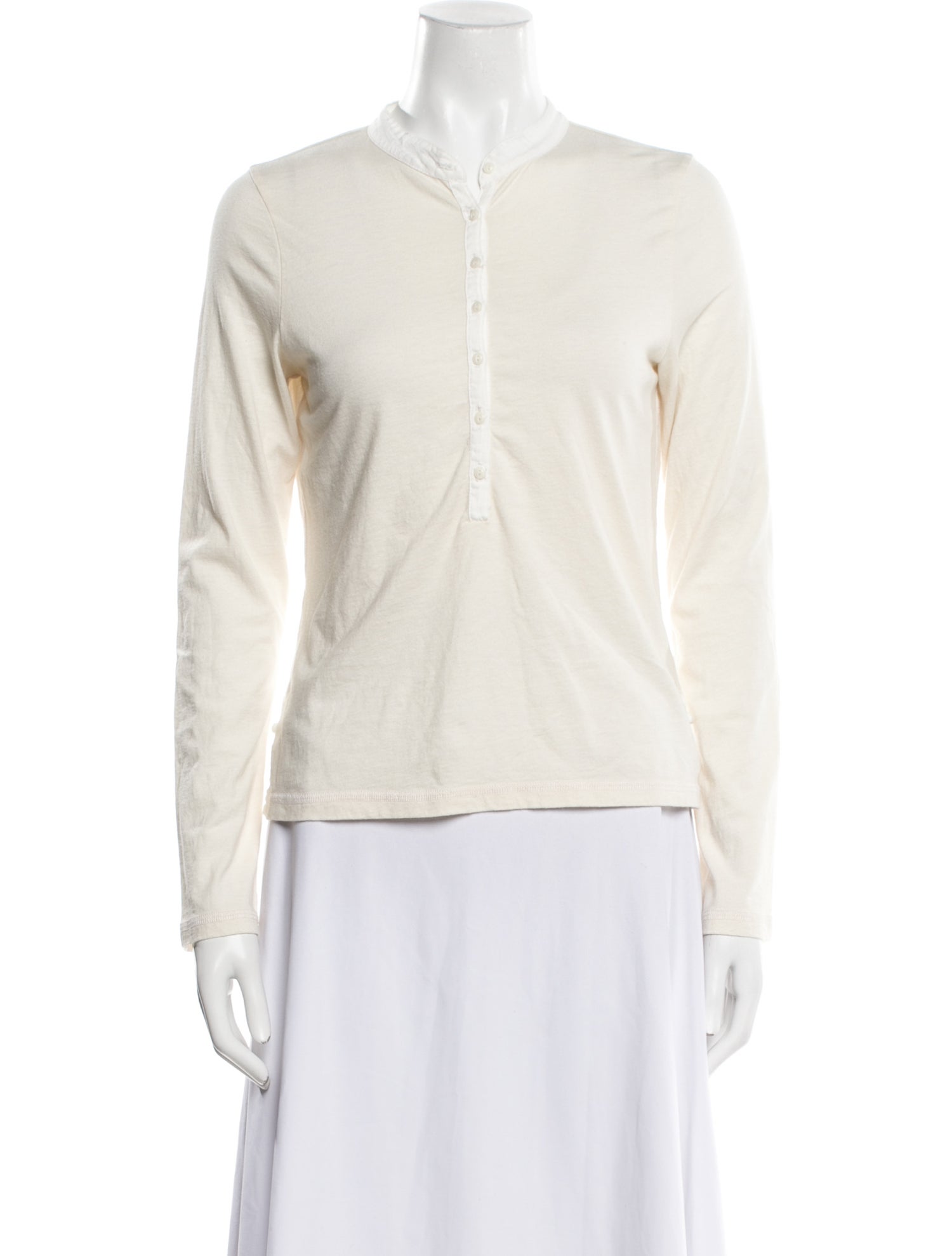 Imogene + Willie Wool Crew Neck Button-Up Top w/ Tags