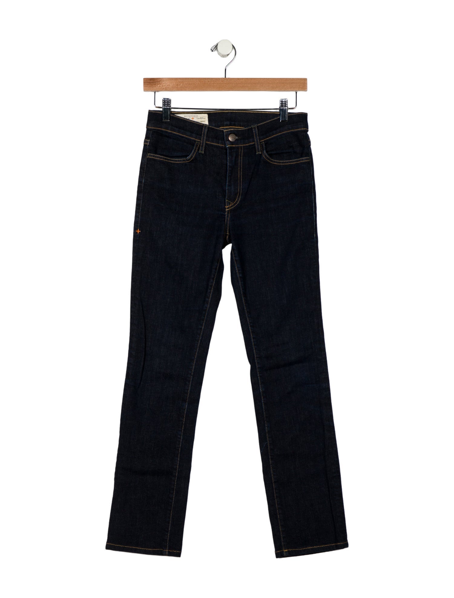 Imogene + Willie Mid-Rise Straight Leg Jeans