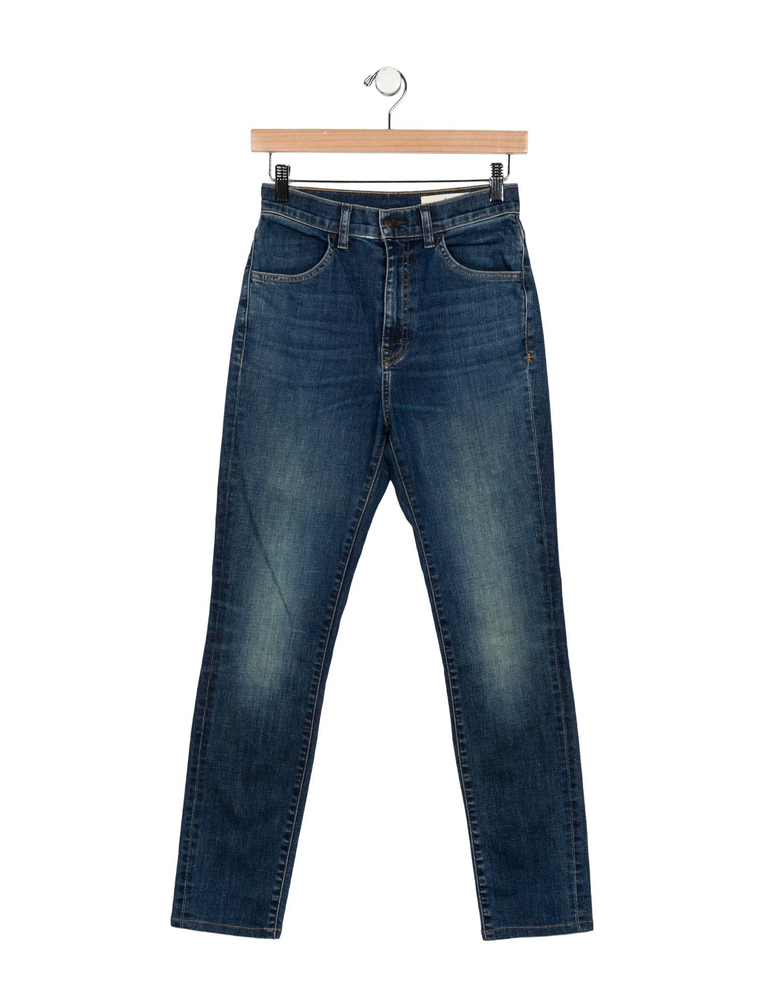 Imogene + Willie High-Rise Straight Leg Jeans