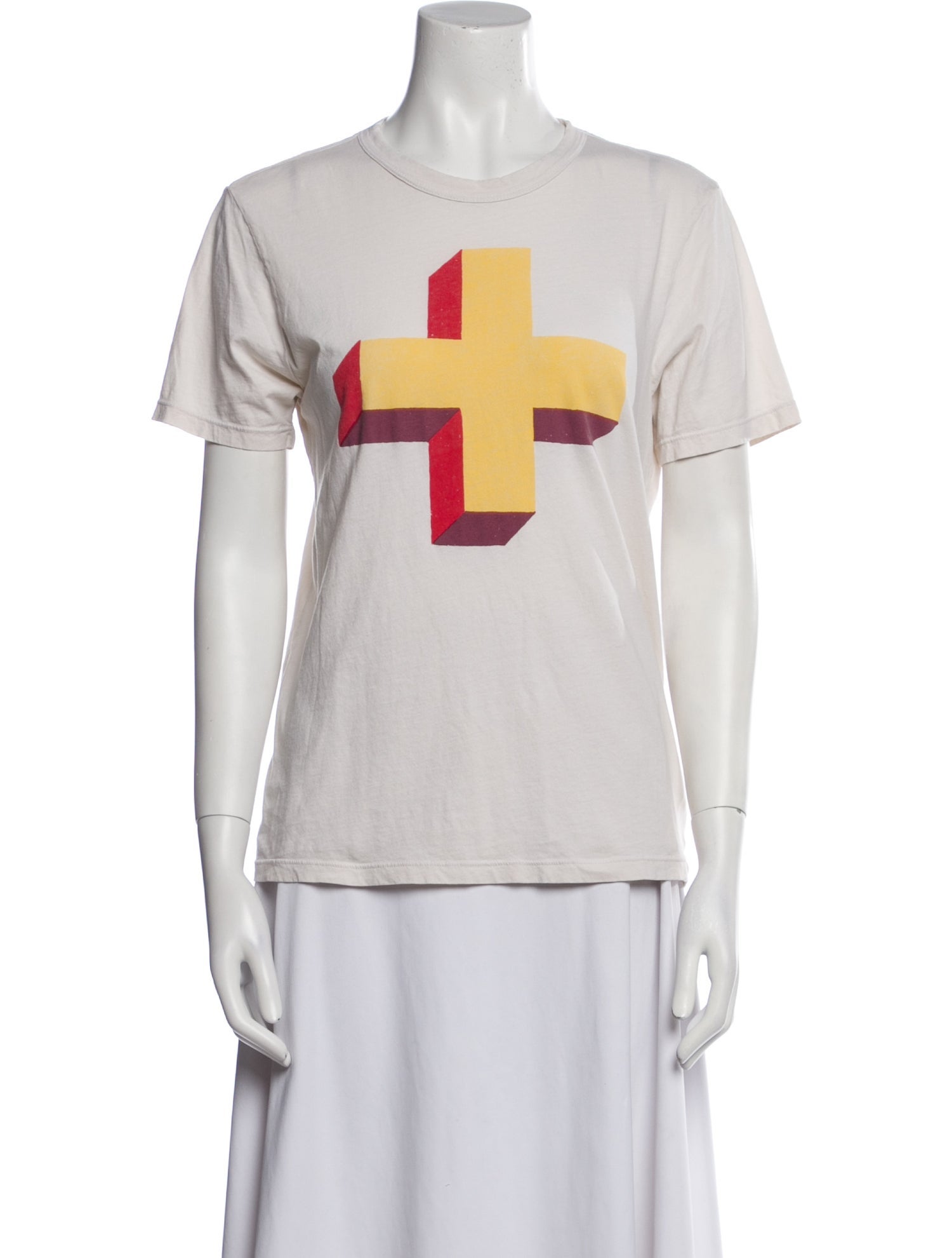 Imogene + Willie Graphic Print Crew Neck T-Shirt