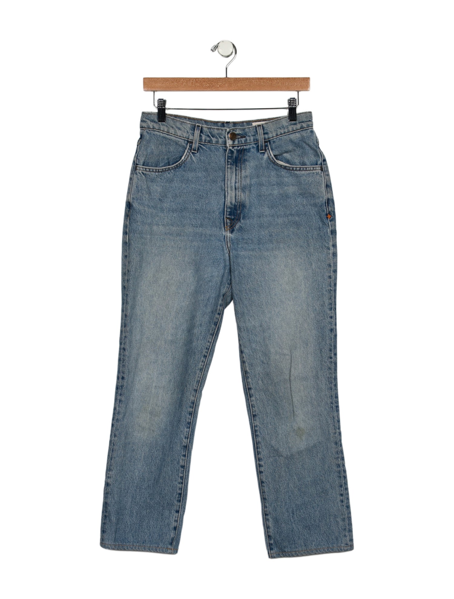 Imogene + Willie High-Rise Straight Leg Jeans