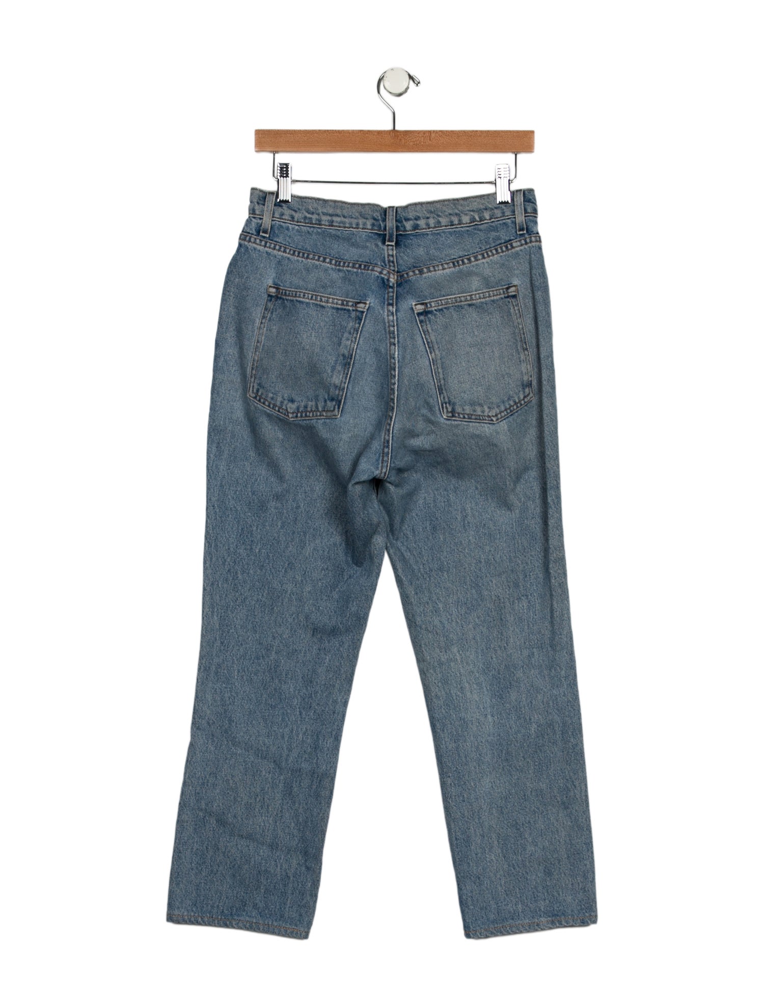 Imogene + Willie High-Rise Straight Leg Jeans