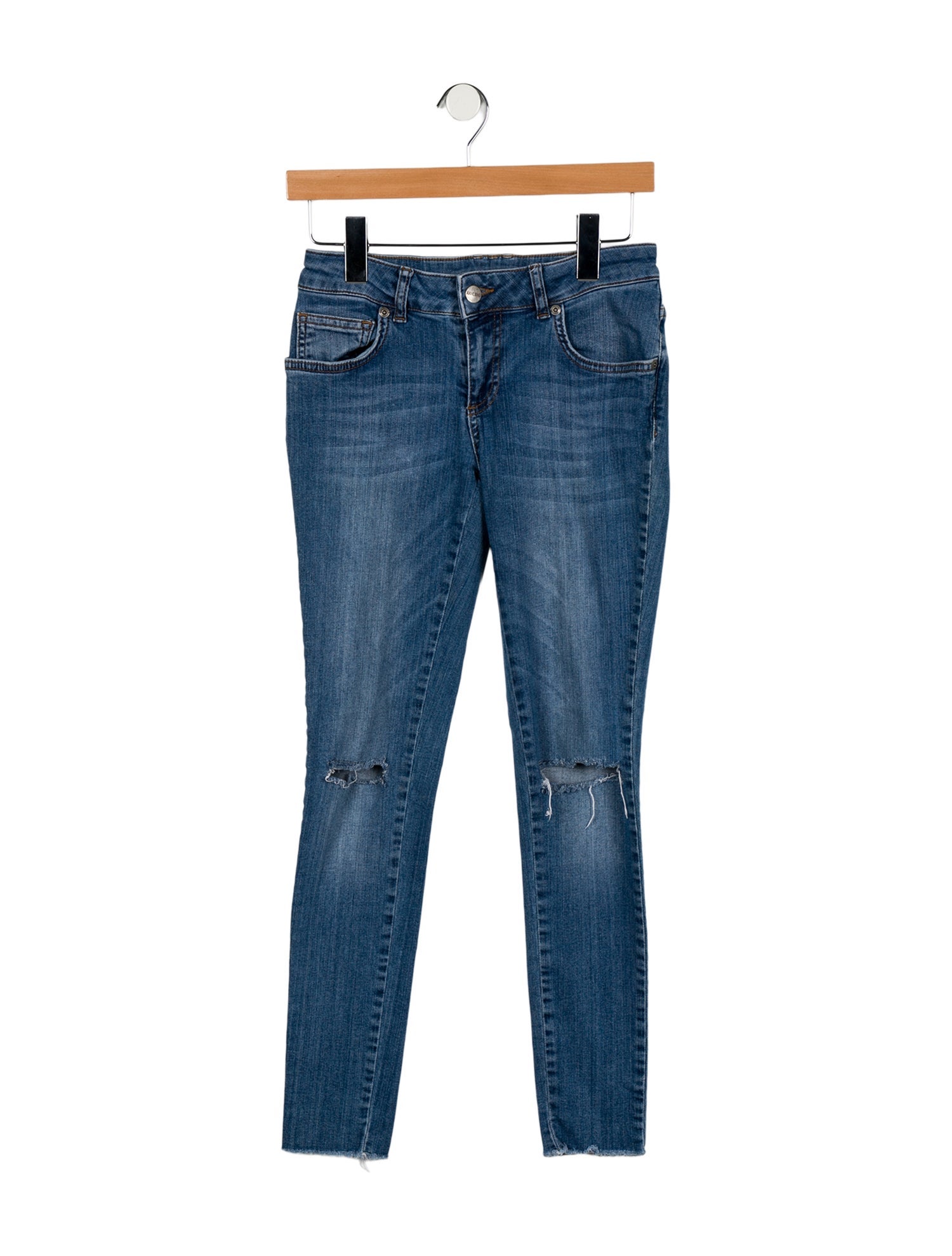 Imogene + Willie High-Rise Straight Leg Jeans