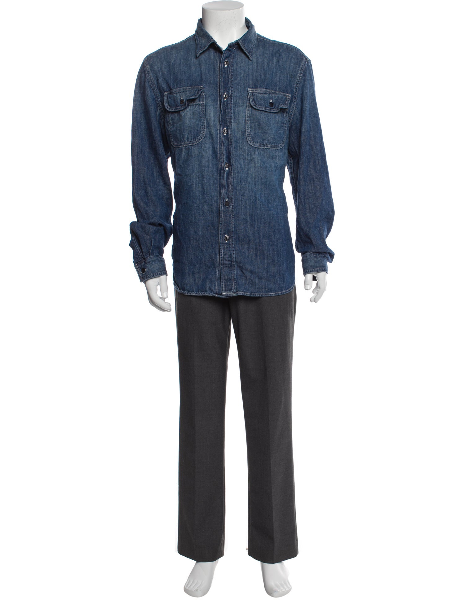 Imogene + Willie Long Sleeve Denim Shirt