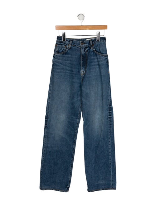 Imogene + Willie High-Rise Straight Leg Jeans
