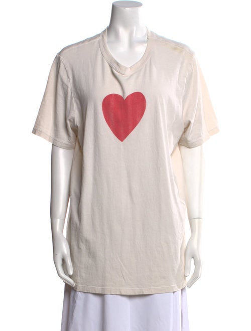 Imogene + Willie Graphic Print Scoop Neck T-Shirt