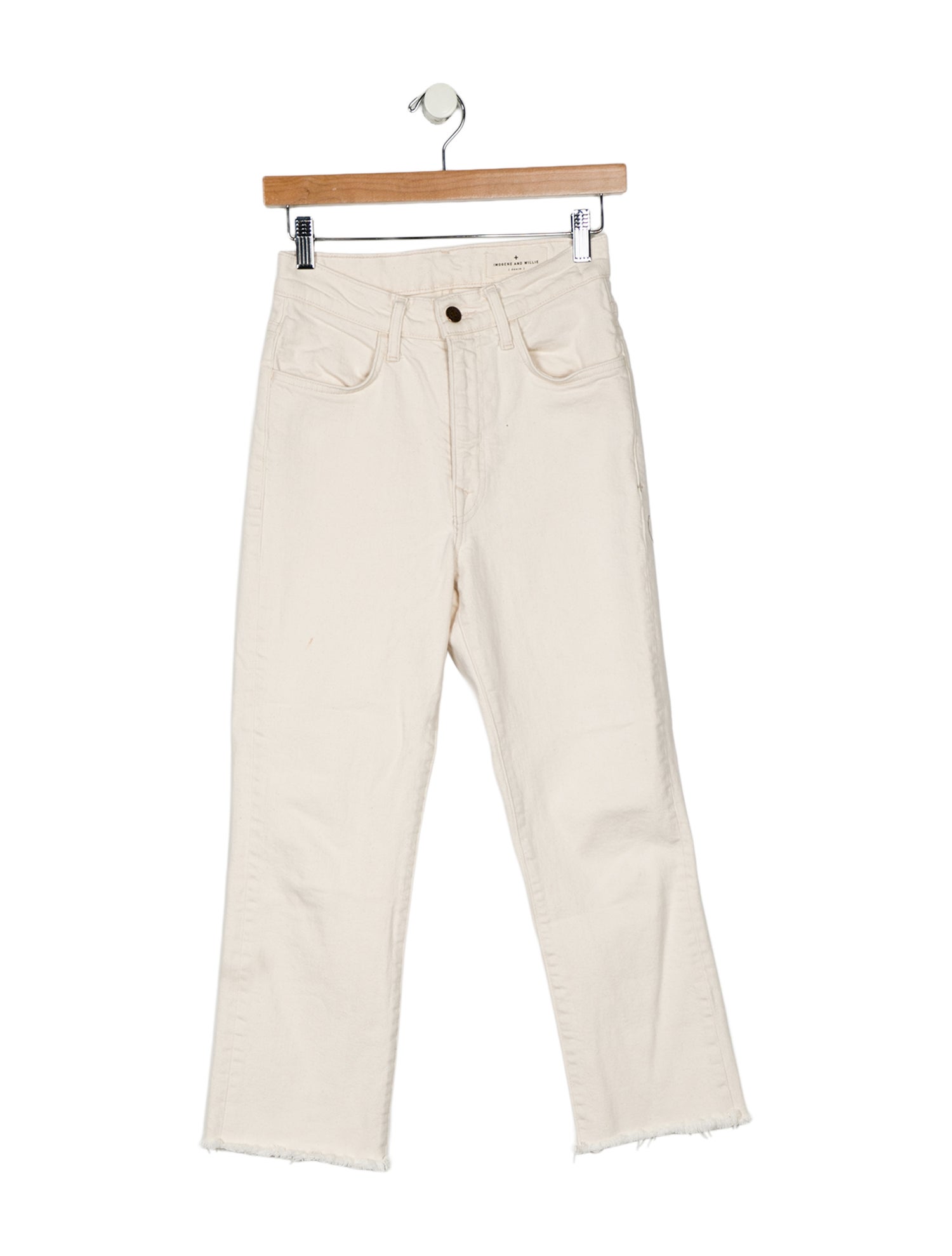 Imogene + Willie High-Rise Straight Leg Jeans
