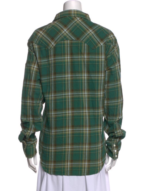 Imogene + Willie Plaid Print Long Sleeve Button-Up Top