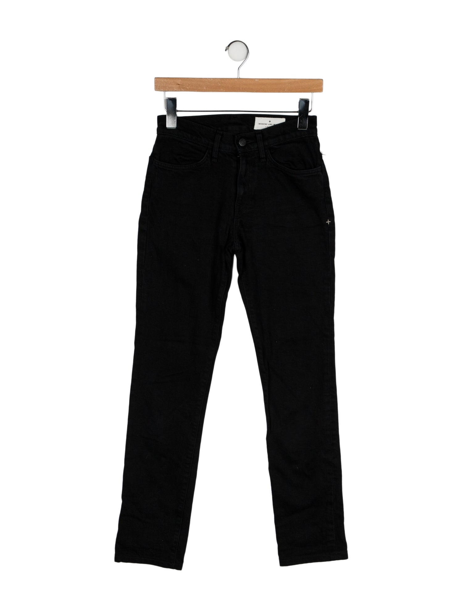 Imogene + Willie Mid-Rise Straight Leg Jeans