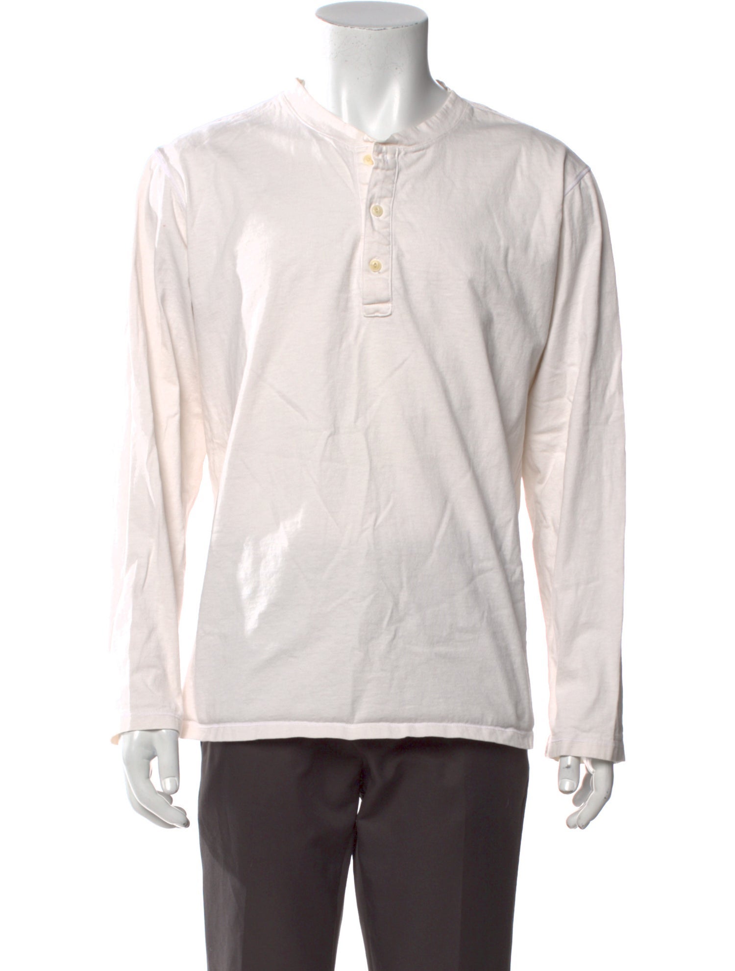 Imogene + Willie Crew Neck Long Sleeve Henley