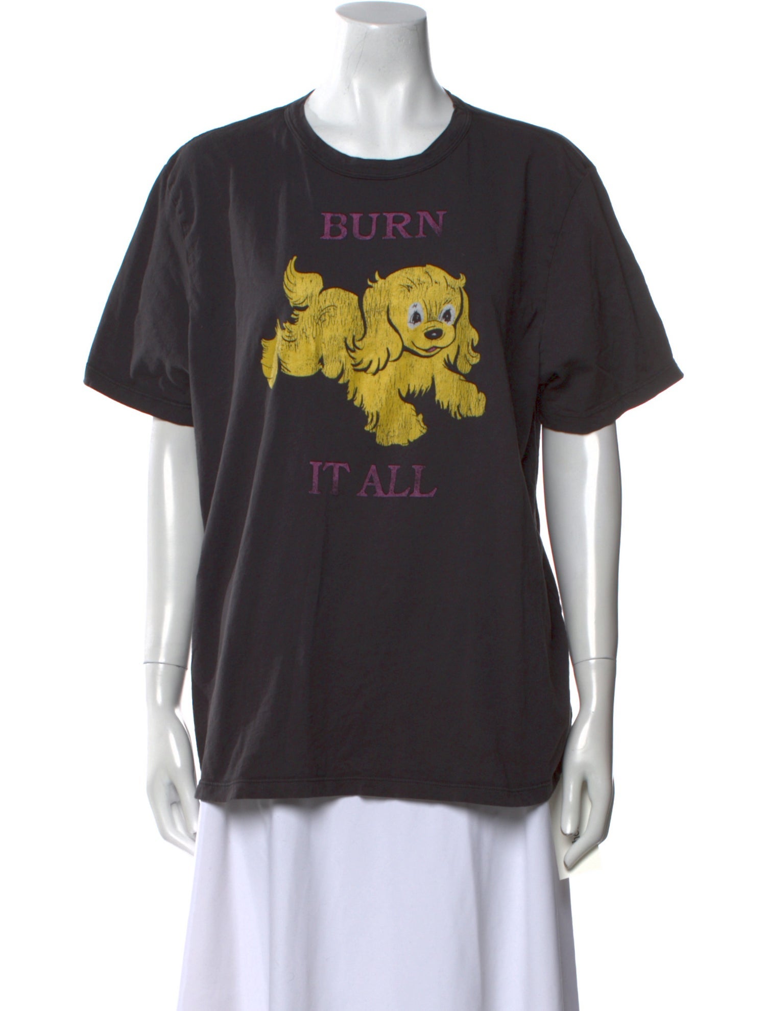 Imogene + Willie Graphic Print Crew Neck T-Shirt