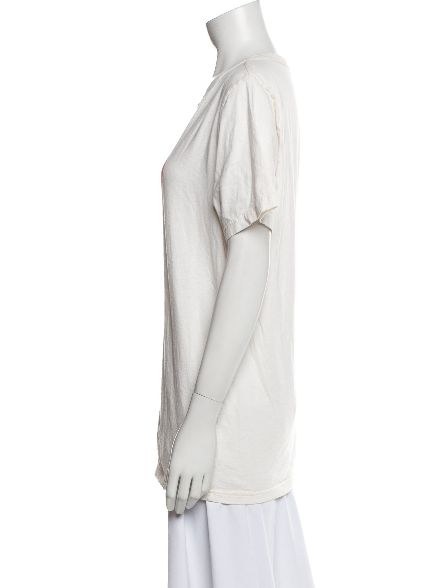 Imogene + Willie Graphic Print Crew Neck T-Shirt