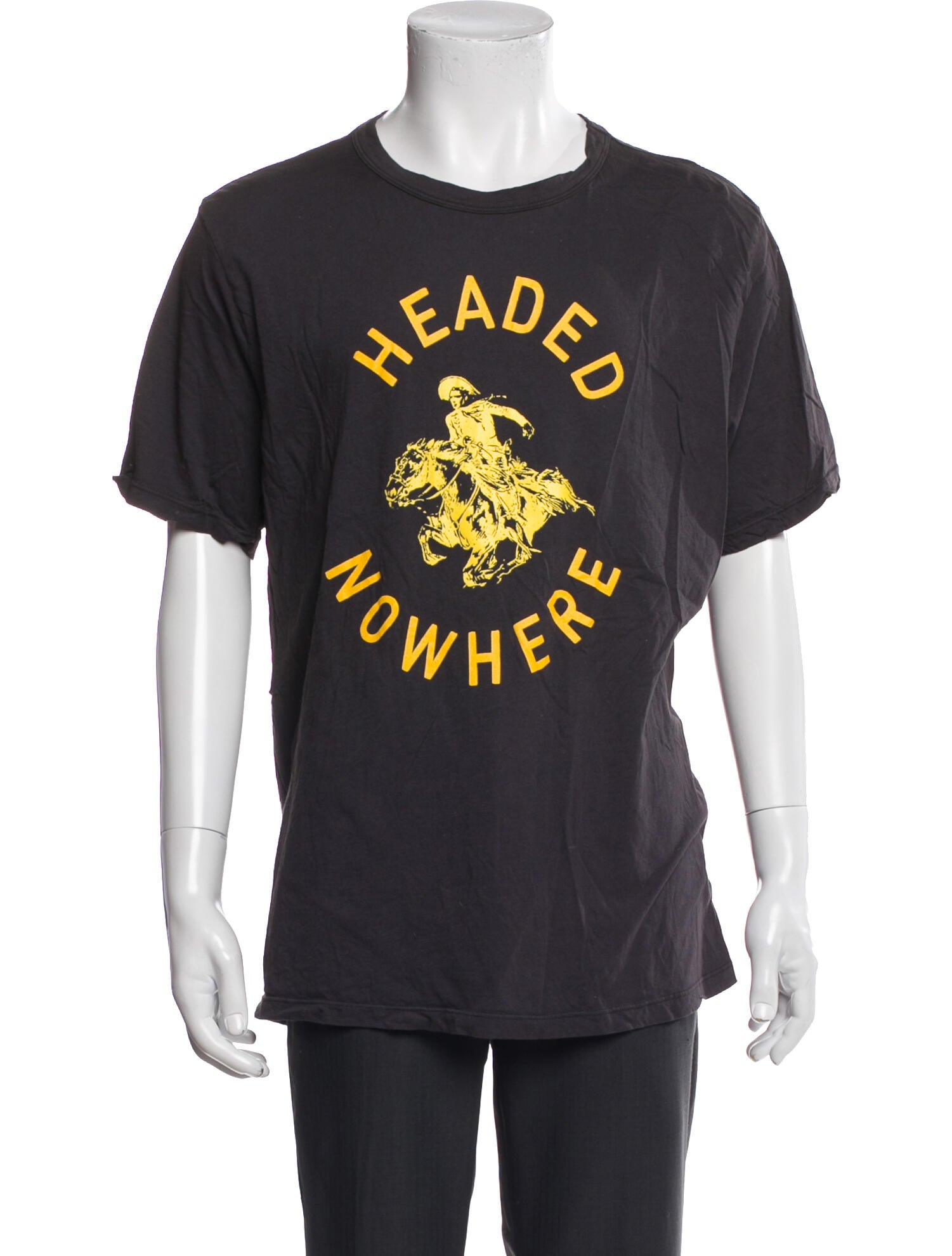 Imogene + Willie Graphic Print Crew Neck T-Shirt