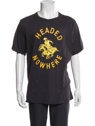 Imogene + Willie Graphic Print Crew Neck T-Shirt