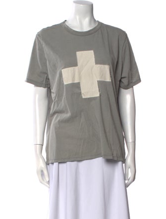 Imogene + Willie Graphic Print Crew Neck T-Shirt