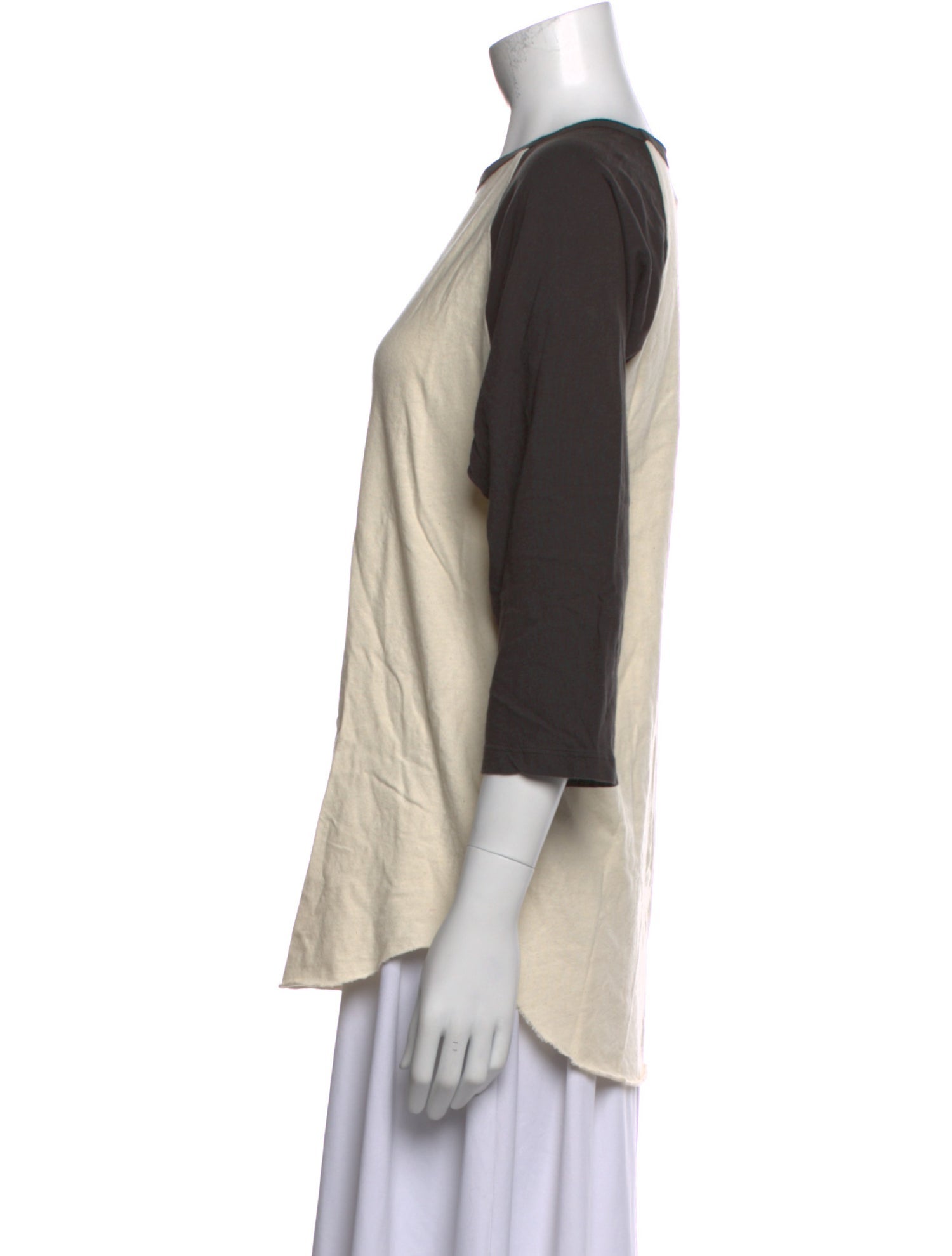 Imogene + Willie Crew Neck Three-Quarter Sleeve T-Shirt