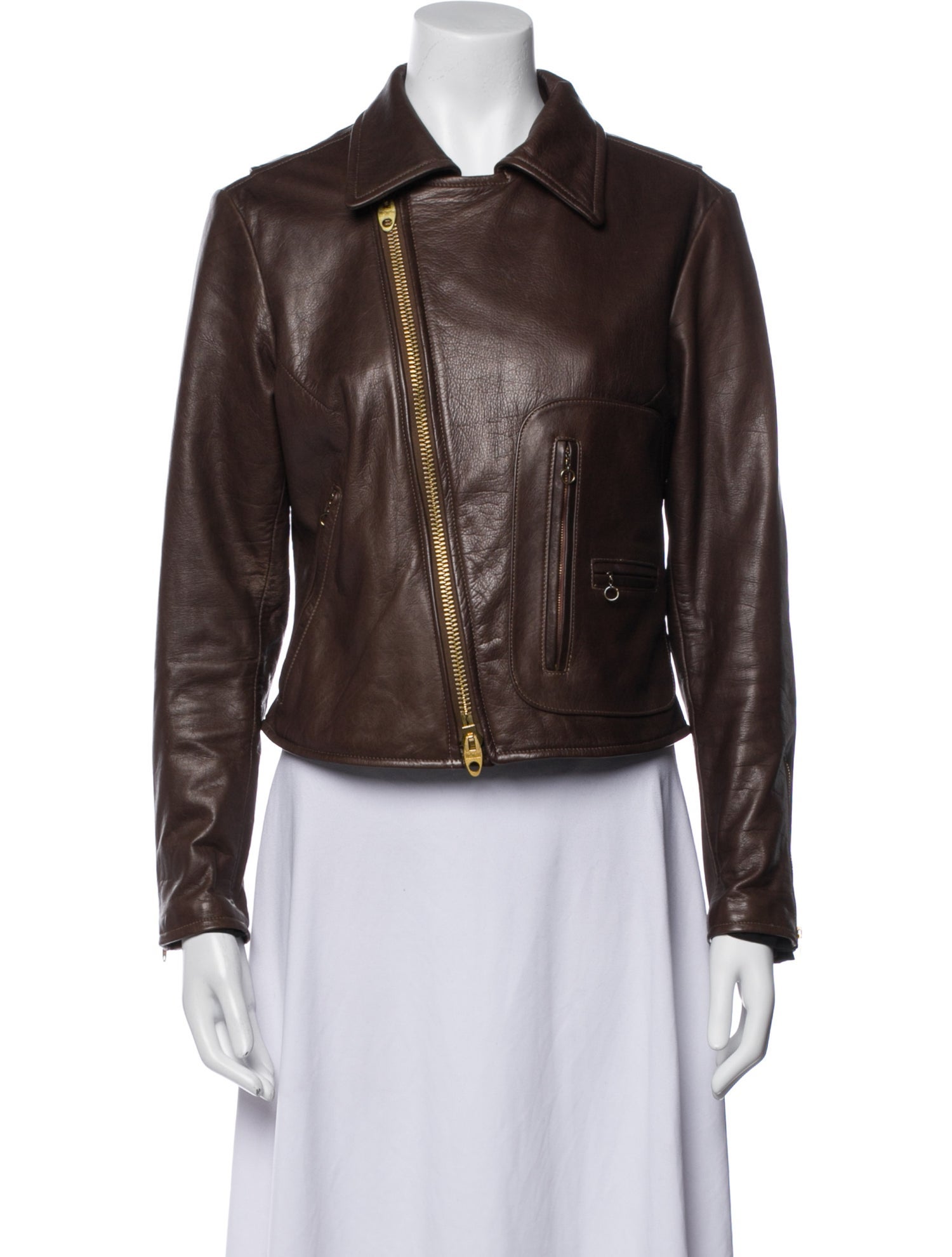 Imogene + Willie Leather Biker Jacket