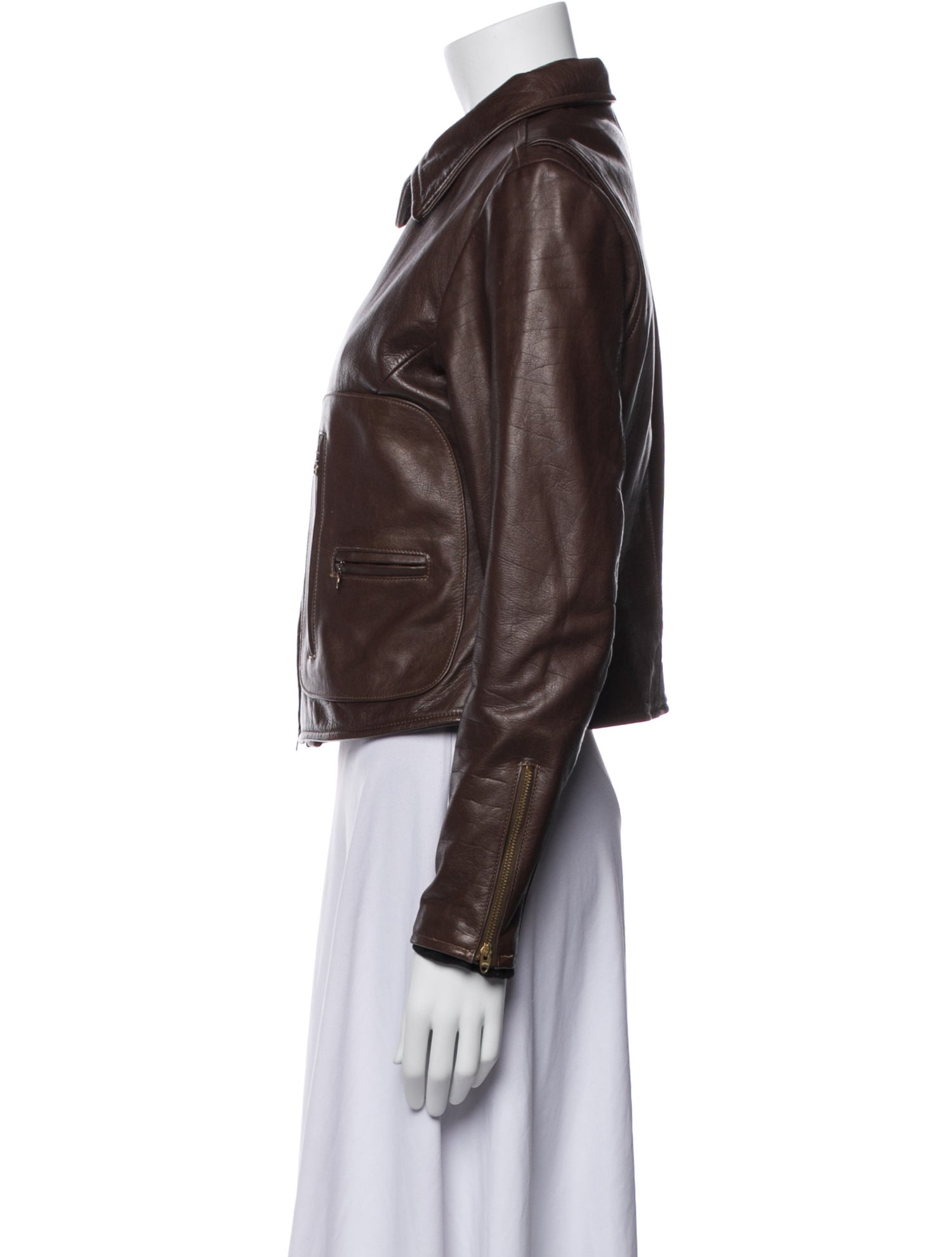 Imogene + Willie Leather Biker Jacket