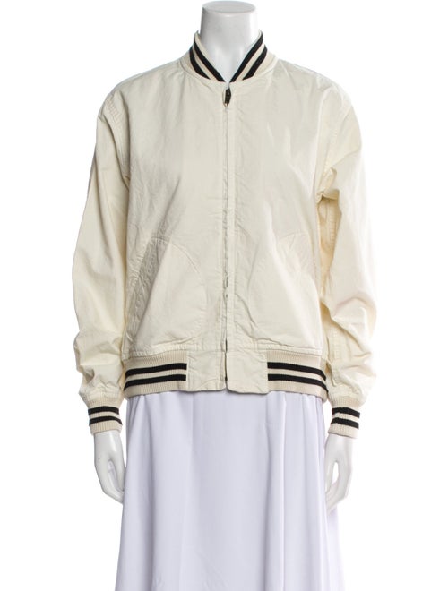 Imogene + Willie Graphic Print Bomber Jacket