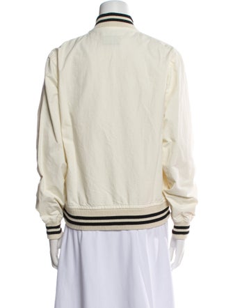 Imogene + Willie Graphic Print Bomber Jacket