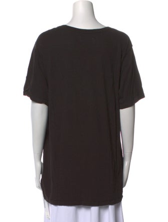 Imogene + Willie Graphic Print Crew Neck T-Shirt