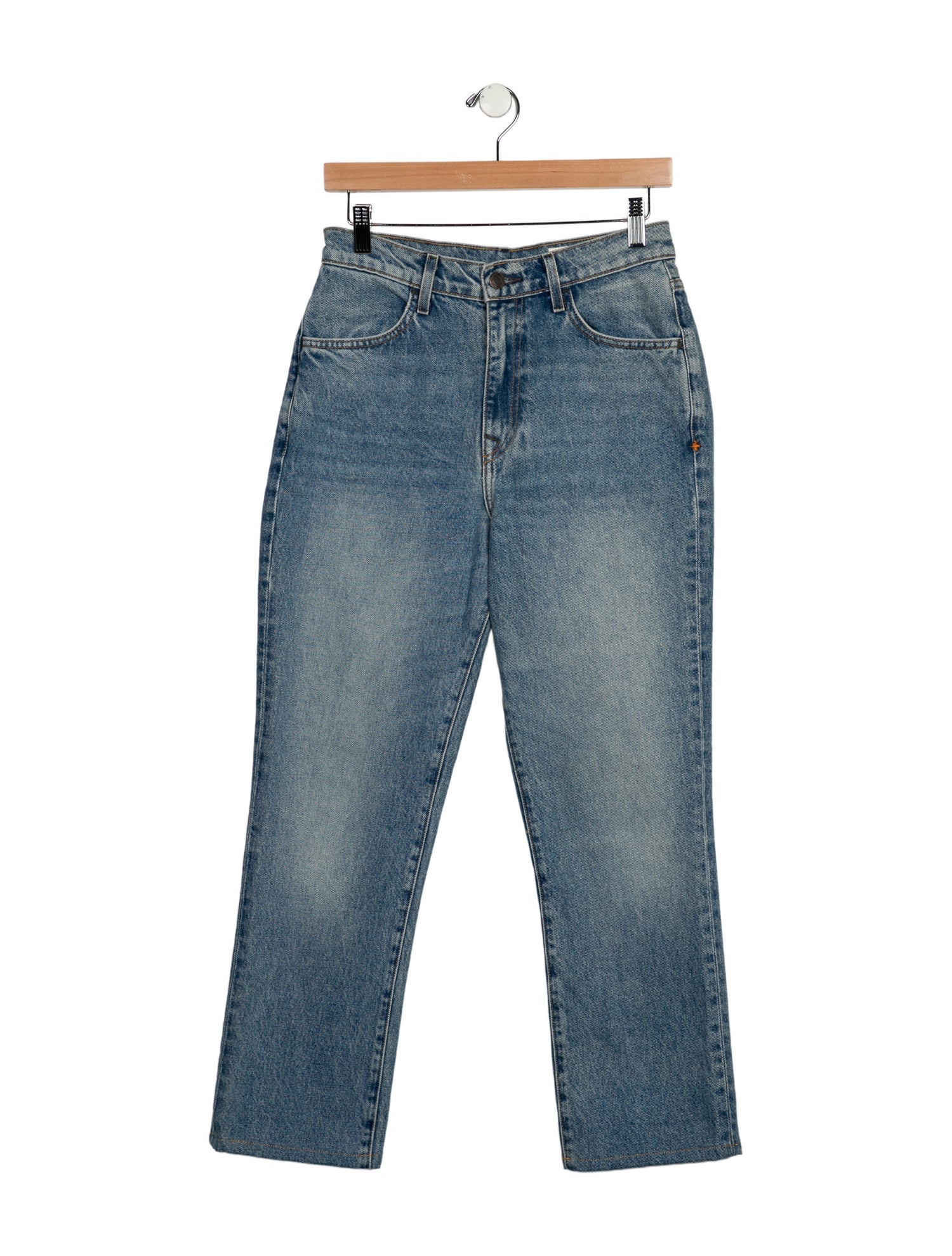 Imogene + Willie High-Rise Straight Leg Jeans