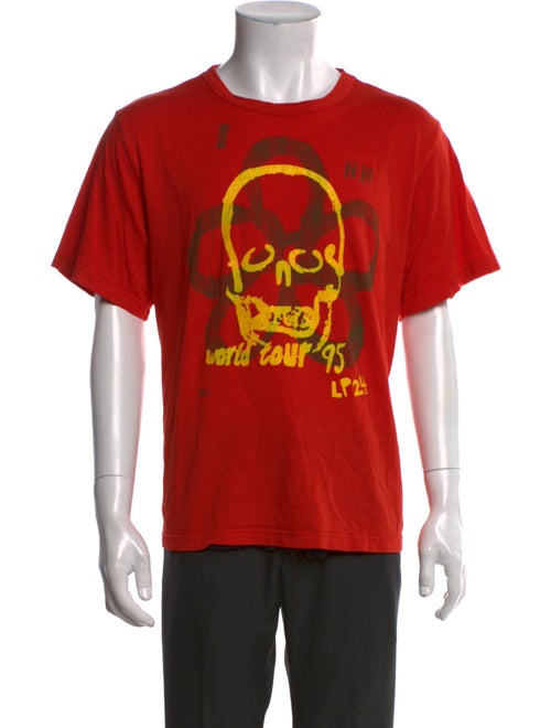 Imogene + Willie Graphic Print Crew Neck T-Shirt