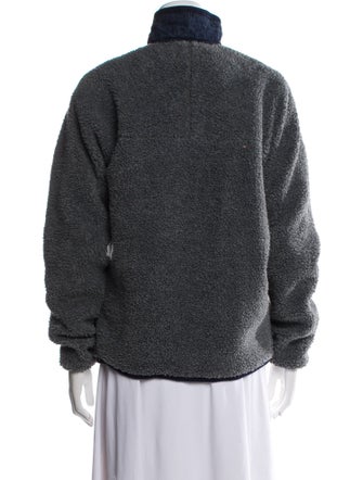 Imogene + Willie Tweed Pattern Faux Fur Jacket