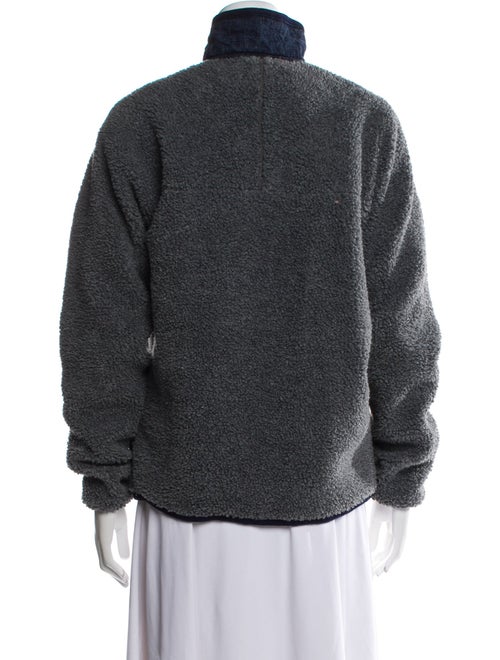 Imogene + Willie Tweed Pattern Faux Fur Jacket