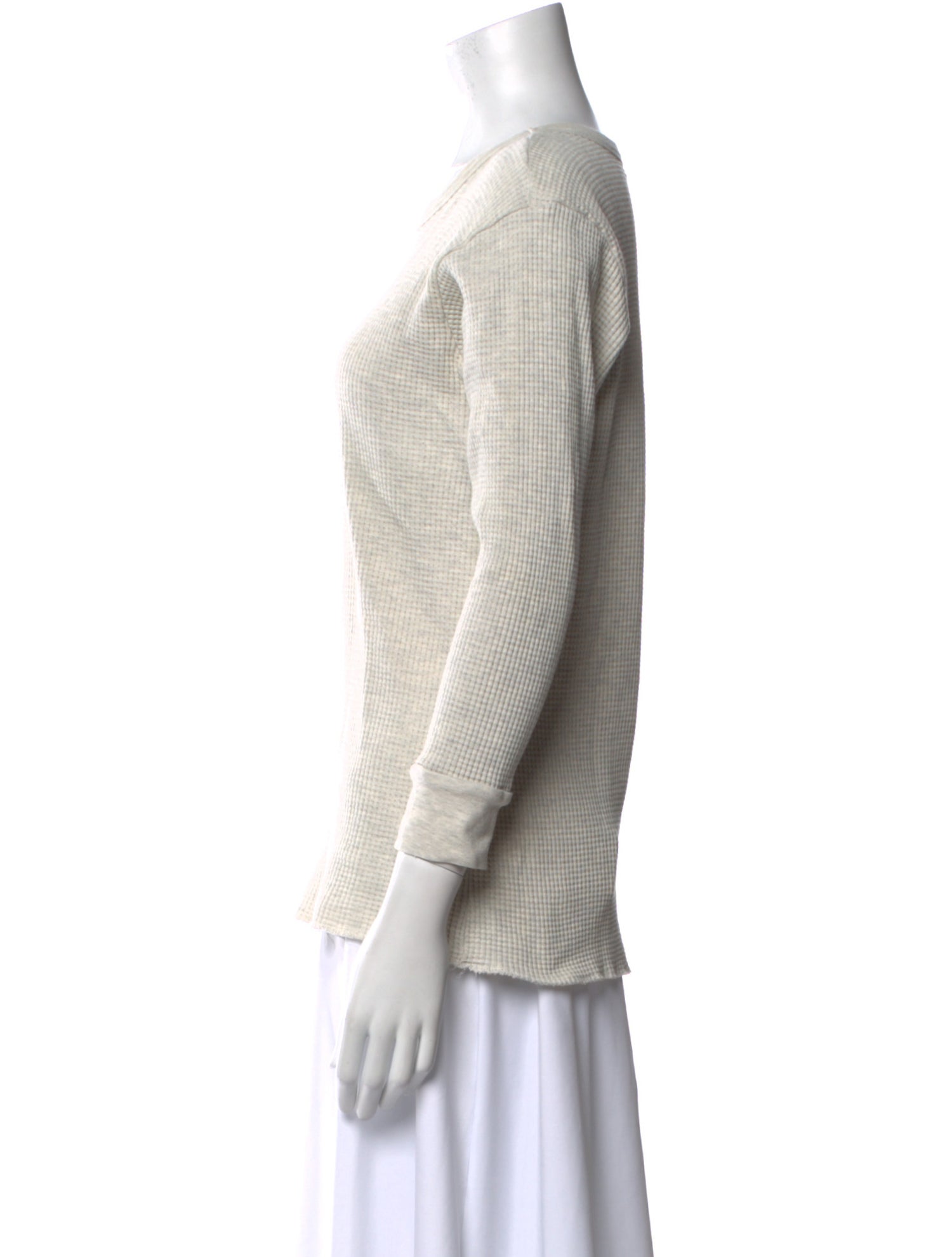 Imogene + Willie Scoop Neck Three-Quarter Sleeve Top