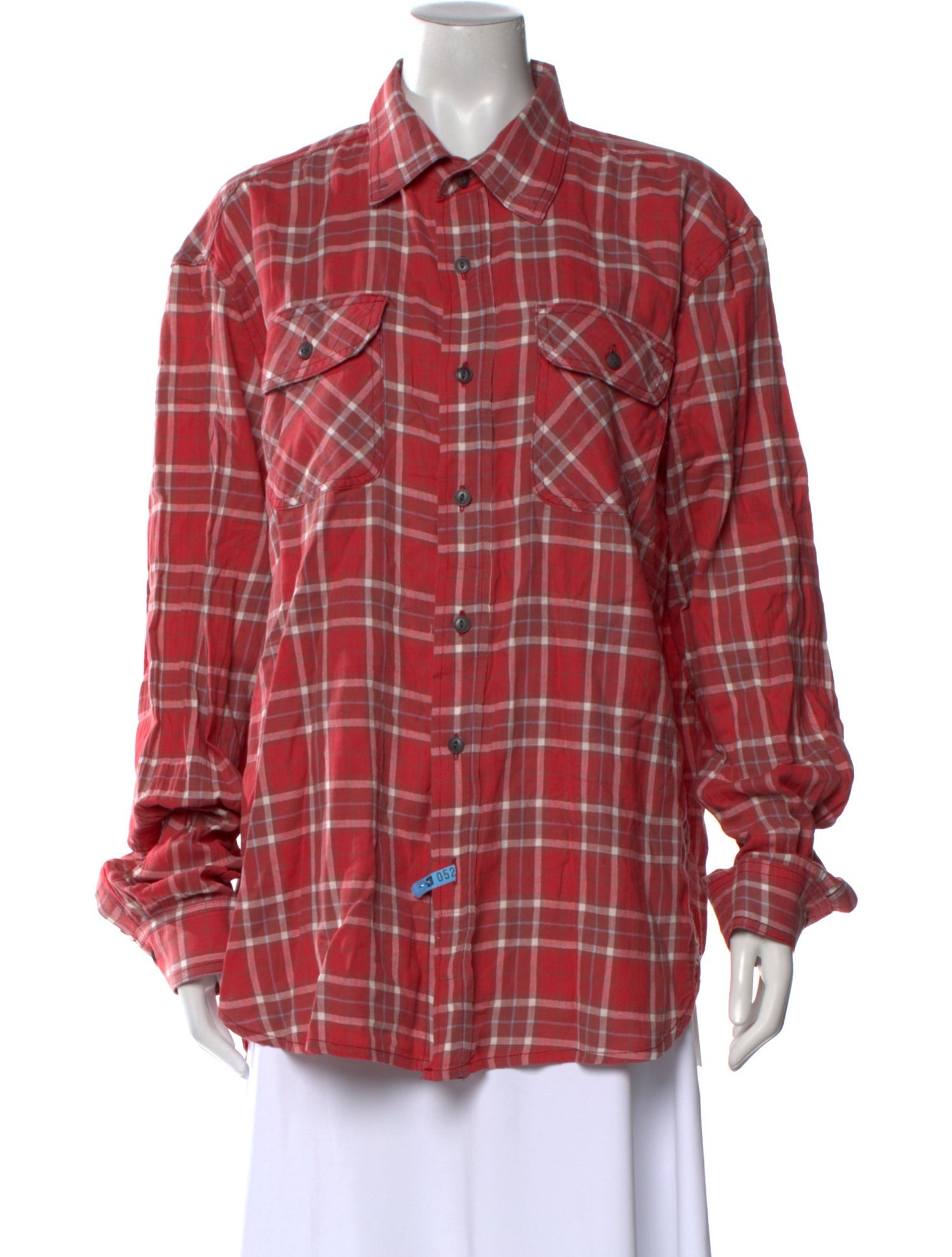 Imogene + Willie Plaid Print Long Sleeve Button-Up Top