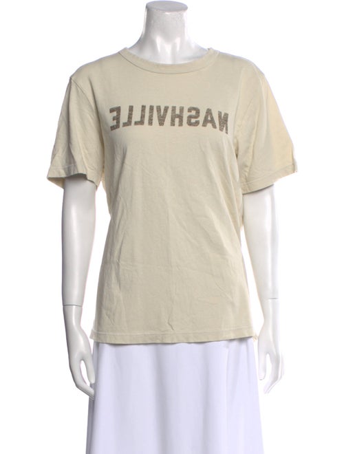 Imogene + Willie Graphic Print Crew Neck T-Shirt