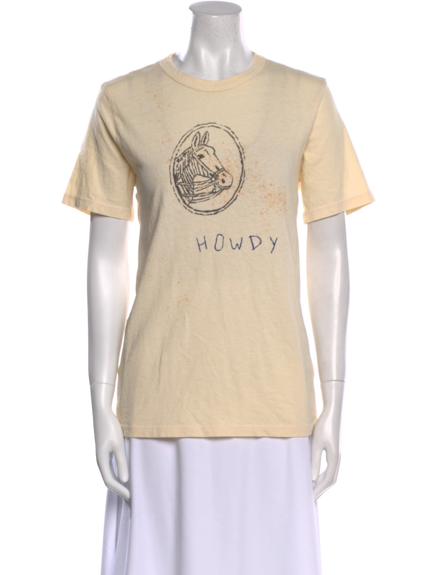 Imogene + Willie Graphic Print Crew Neck T-Shirt