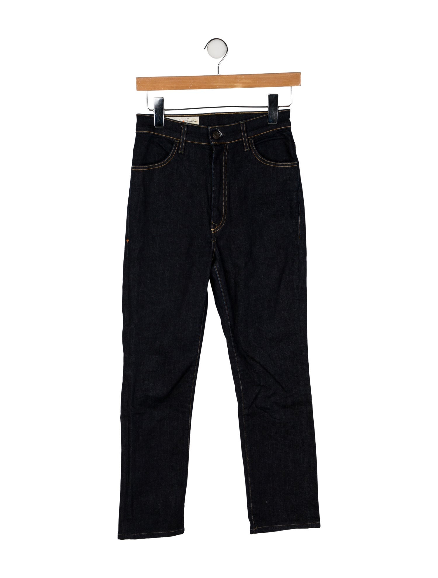 Imogene + Willie High-Rise Straight Leg Jeans