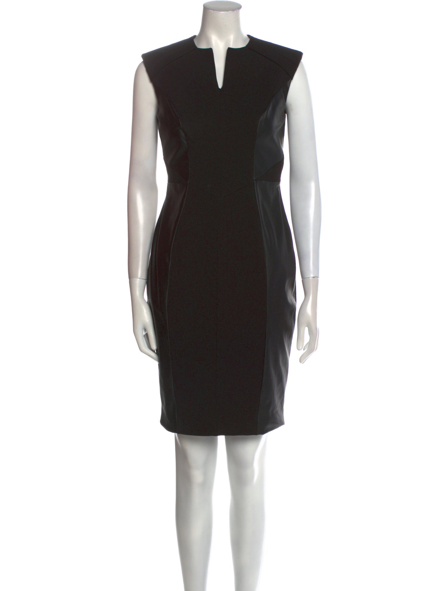 G.I.L.I. V-Neck Knee-Length Dress