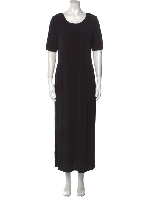 G.I.L.I. Scoop Neck Long Dress