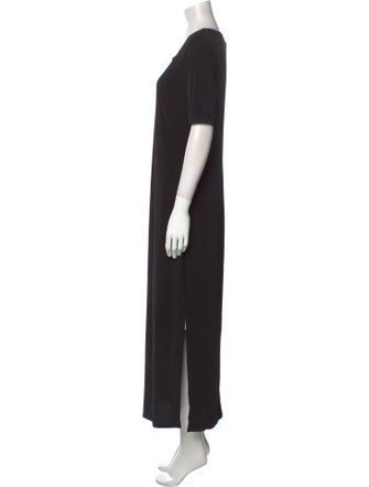G.I.L.I. Scoop Neck Long Dress