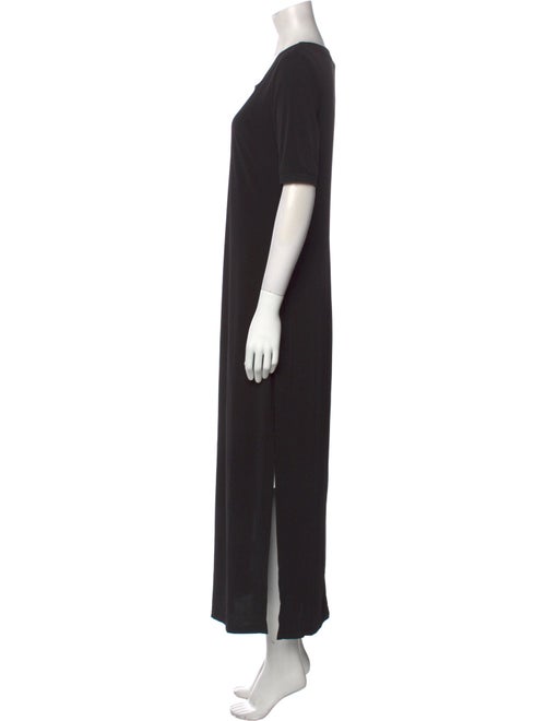 G.I.L.I. Scoop Neck Long Dress