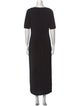 G.I.L.I. Scoop Neck Long Dress