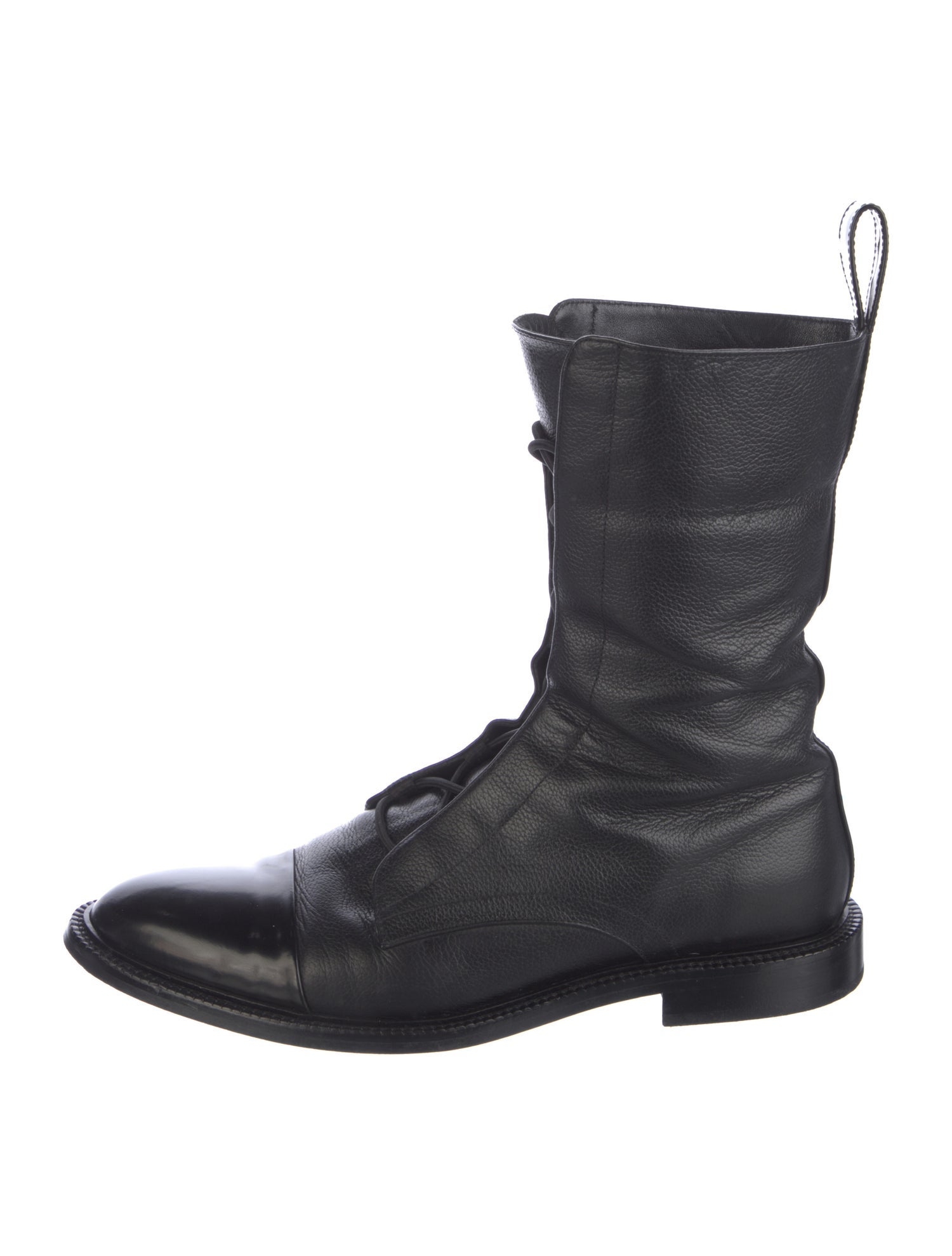Inch2 Leather Combat Boots